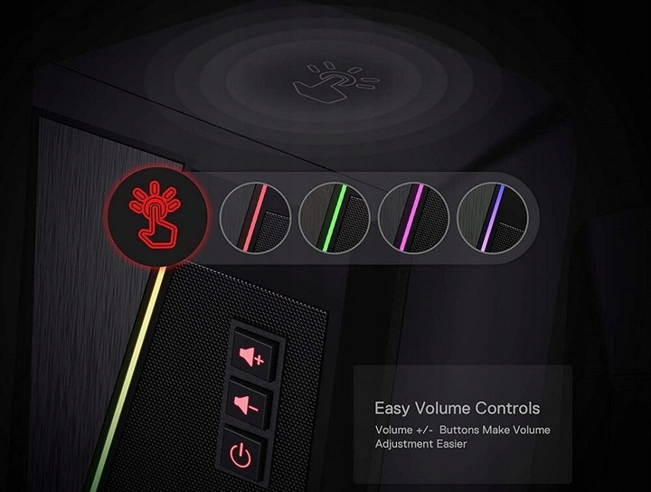 GŁOŚNIKI REDRAGON GS520 ANVIL 2.0 RGB