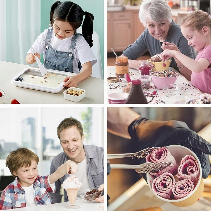 MASZYNA DO LODÓW TAJSKICH MASZYNKA DO ROBIENIA LODÓW LODY TAJSKIE ICE CREAM