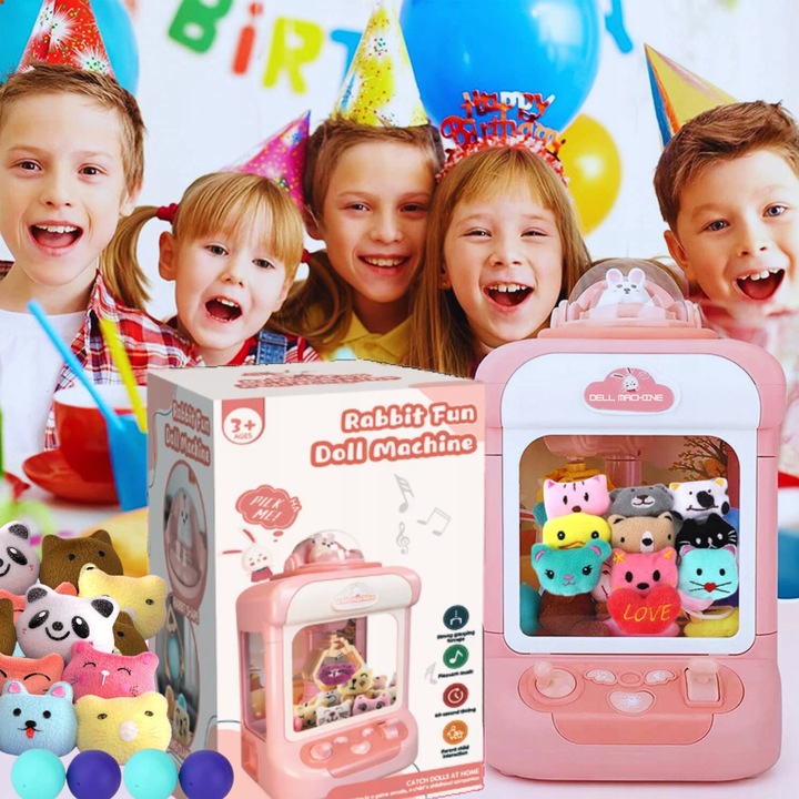 AUTOMAT MASZYNA GRA ZRĘCZNOŚCIOWA INTERAKTYWNA DLA DZIECI ZABAWKA PREZENT