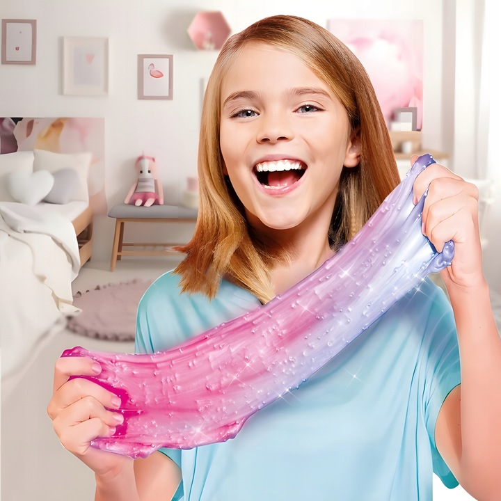 Zestaw Slimy Slime Fabryka Mikser Do Robienia Glutów Dla Dzieci Brokat DIY