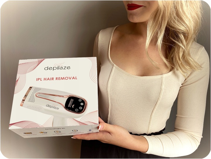 Depilator IPL bezbolesny Depilaze bikini + pudełko na depilator laserowy