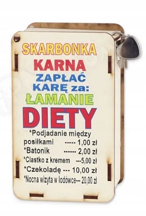 SKARBONKA prezent URODZINY ŚLUB