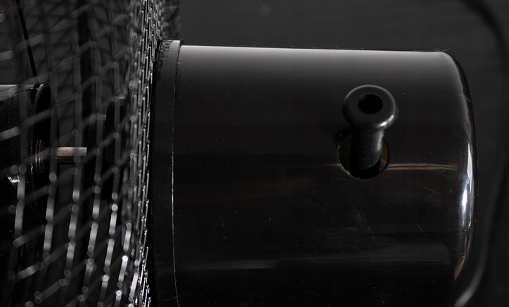 STP FF-40B3 MOCNY WENTYLATOR PODŁOGOWY 40W 40CM REGULOWANY 126CM CZARNY ALU