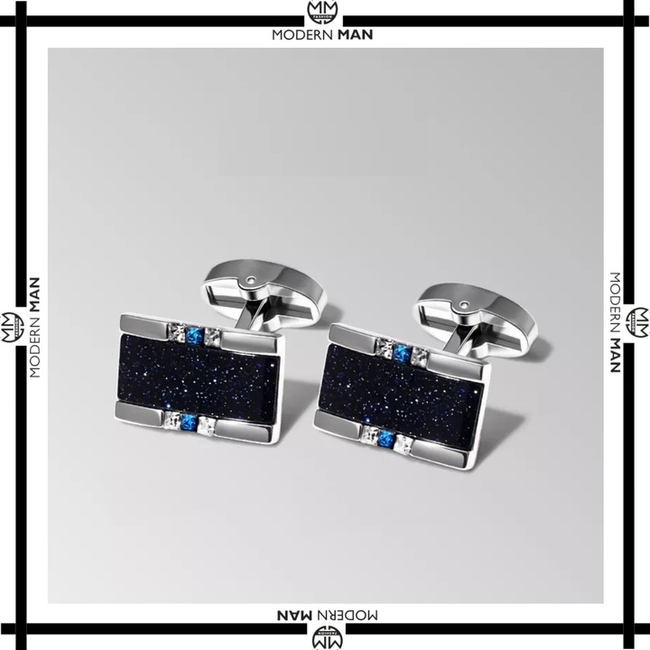 Spinki do Mankietów Eleganckie Spinki do Koszuli+ Pudełko Prezent dla Niego