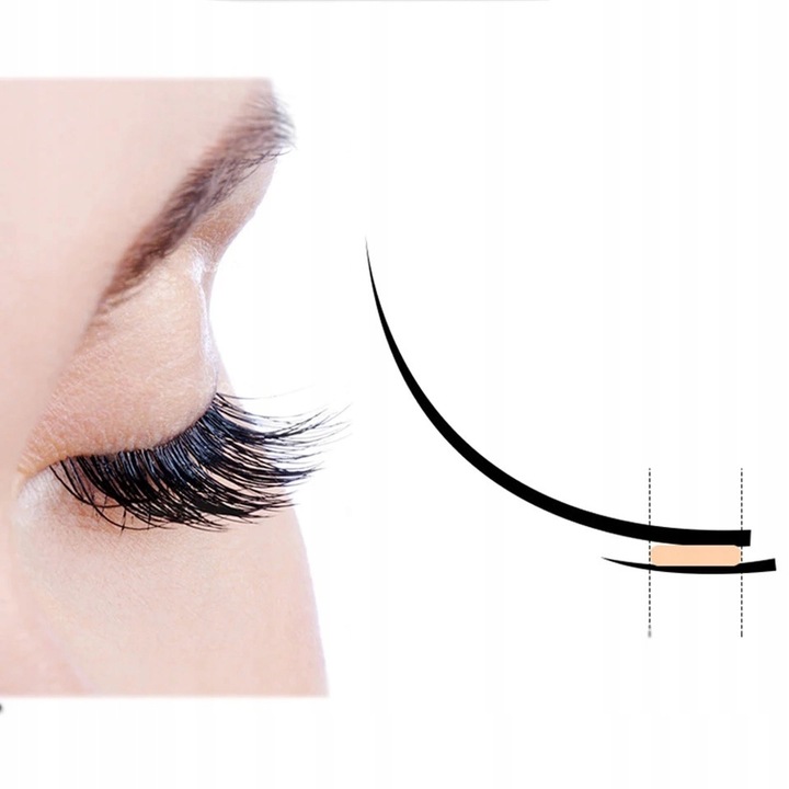 Rzęsy Nagaraku D, 0.07, 11 mm