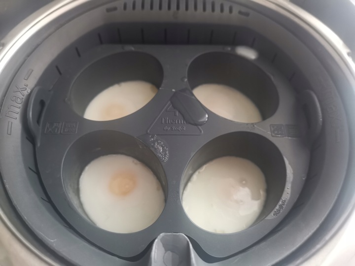 Nasadka odprowadzająca parę do Thermomix TM5 TM6 +pokrywa +wkładka do jajek