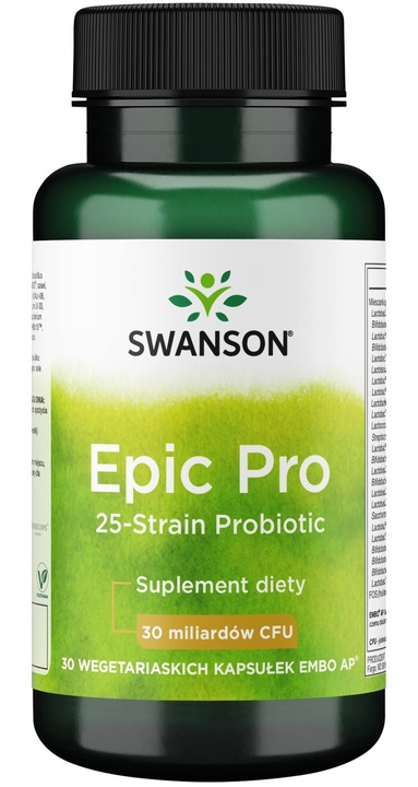 SWANSON PROBIOTYK EPIC PRO 25 szczep.zdrowe jelita