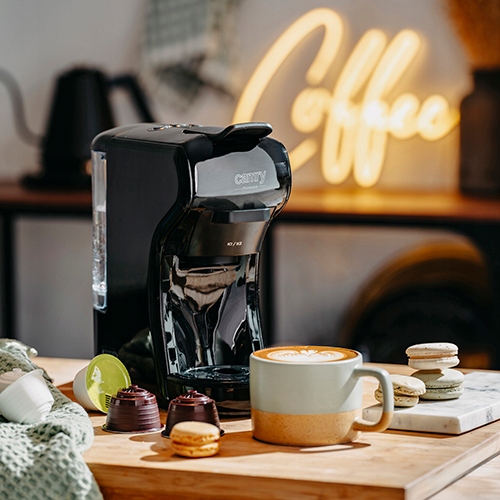 Multi-Ekspres Camry CR 4414 - 9 Typów Kapsułek, 19 Bar, Szybkie Parzenie