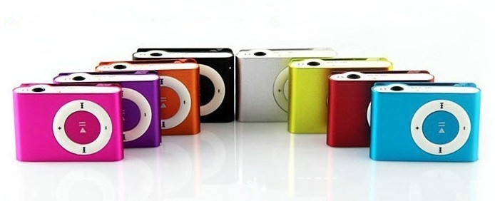 ODTWARZACZ MP3 KLIPS SŁUCHAWKI + KARTA SD 8GB