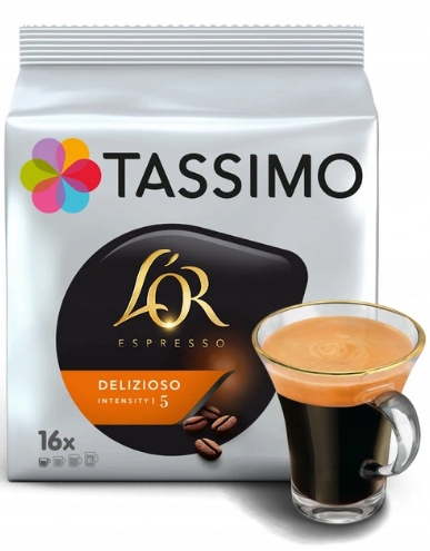 Kapsułki TASSIMO Jacobs LOR Espresso Delizioso 16
