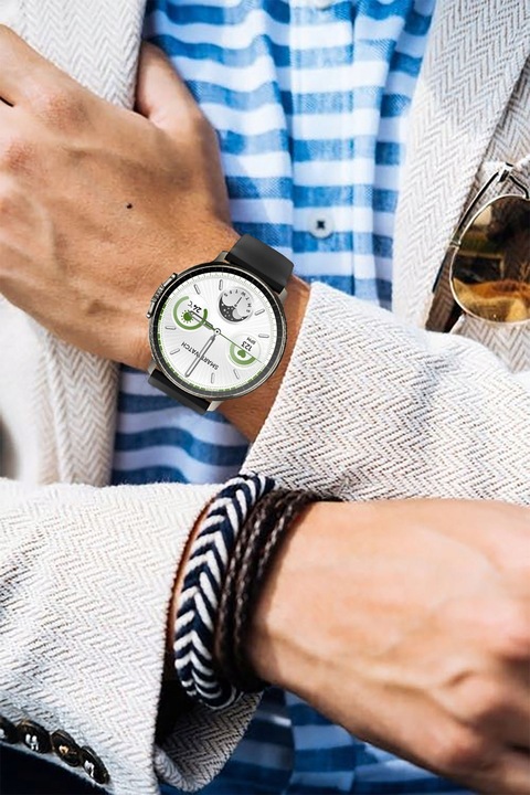 Zegarek męski SMARTWATCH Rubicon ROZMOWY KROKI SMS Sportowy MENU PL