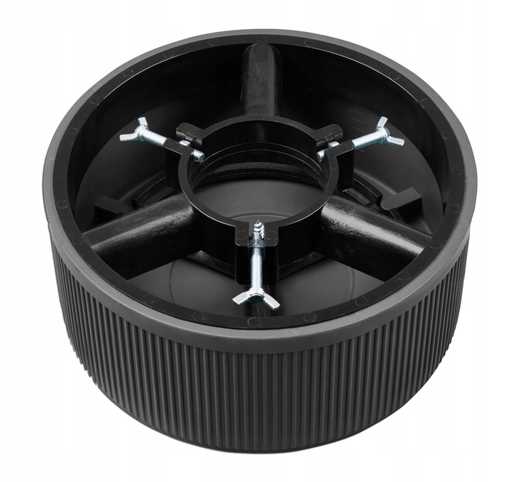 5L KUBEŁKOWY Stojak pod choinkę, EKO stojak. CZARNY