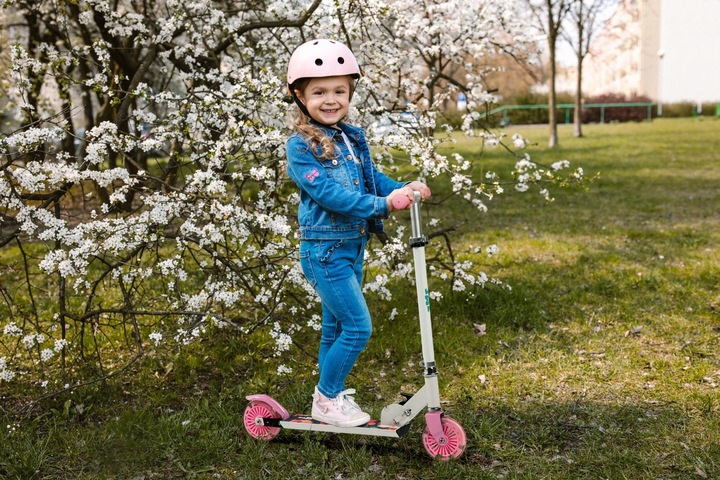 Hulajnoga składana SKIPO Unicorn koła LED 120 mm