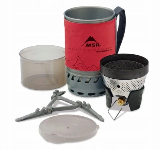 Kuchenka turystyczna MSR WindBurner Personal Stove System 1L Red