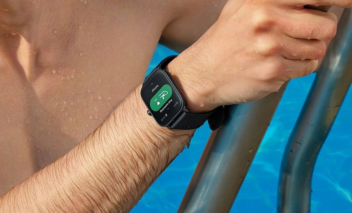 Czarny Smartwatch AMAZFIT GTS 3