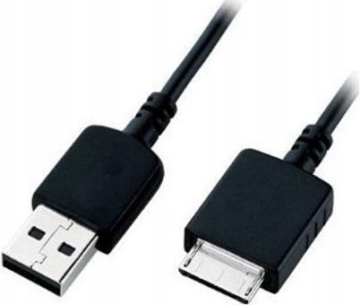 KABEL ŁADOWARKA ŁADUJĄCY DO ODTWARZACZA USB SONY WALKMAN MP3 MP4 WM-PORT