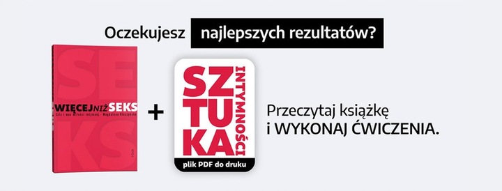WIĘCEJ niż SEKS książka + ĆWICZENIA Magdalena Kleczyńska RTCK