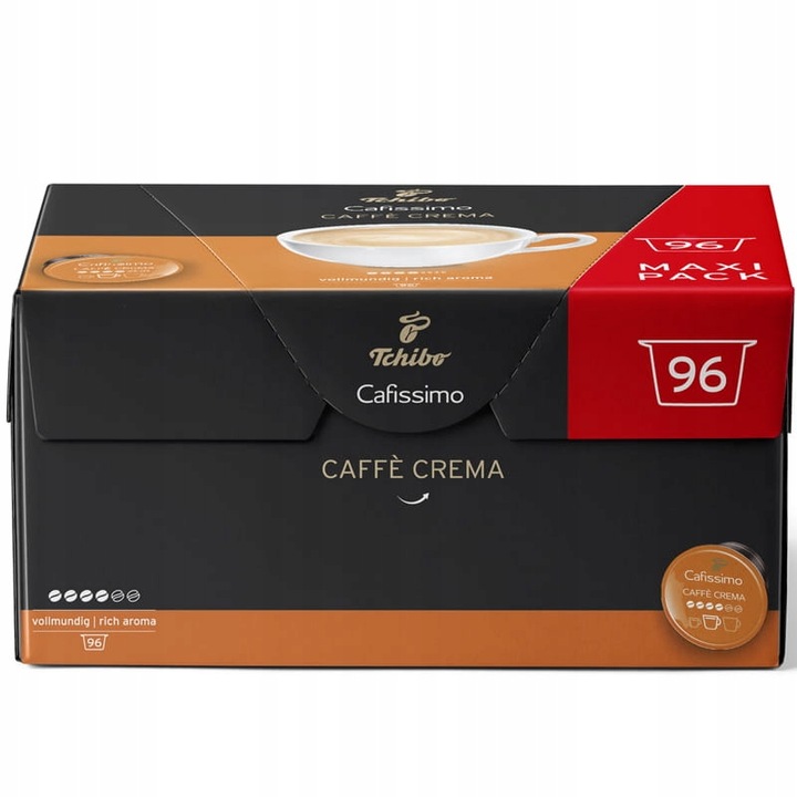 Tchibo Cafissimo Caffe Crema Vollmundig 96 kapsuł