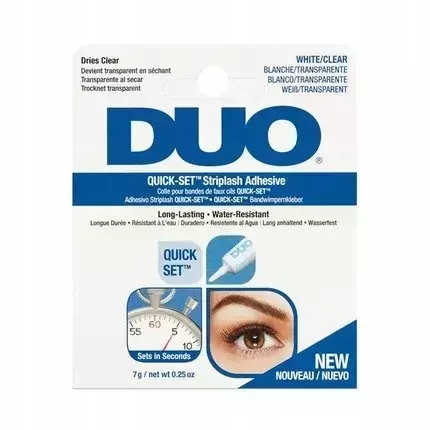 Ardell DUO QUICK-SET klej do rzęs Clear 7g