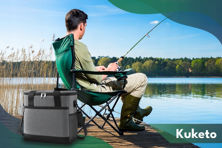 TORBA TERMICZNA LODÓWKA TURYSTYCZNA NA LUNCH JEDZENIE PLAŻOWA PODRÓŻNA 20L