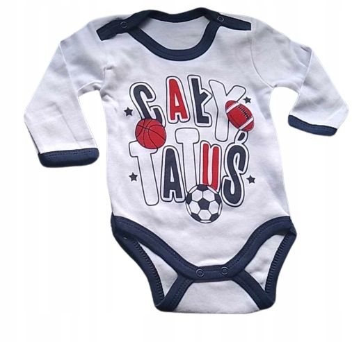 Body długi rękaw CAŁY TATUŚ