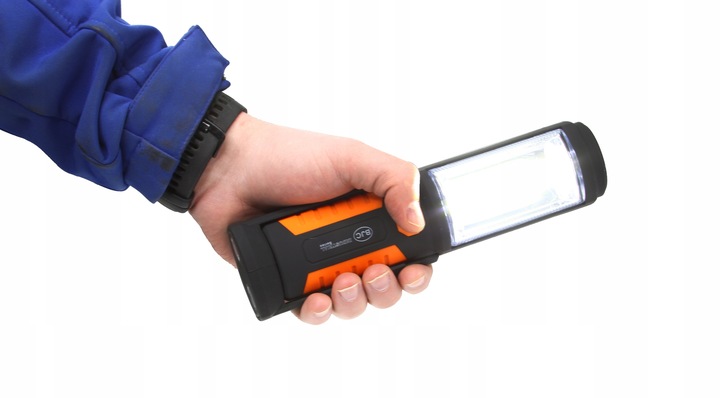 LATARKA WARSZTATOWA MOCNA 3W1 LED COB AKUMULATOR LAMPKA