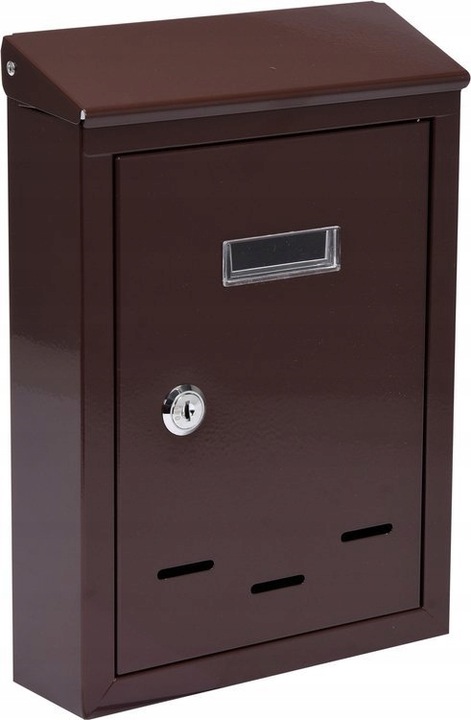 SKRZYNKA NA LISTY 285x200x60MM BRĄZOWA 78542 Vorel