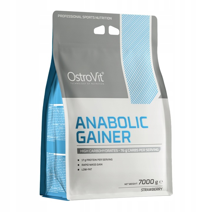 OstroVit Anabolic Gainer AŻ 70 PORCJI 7000 g