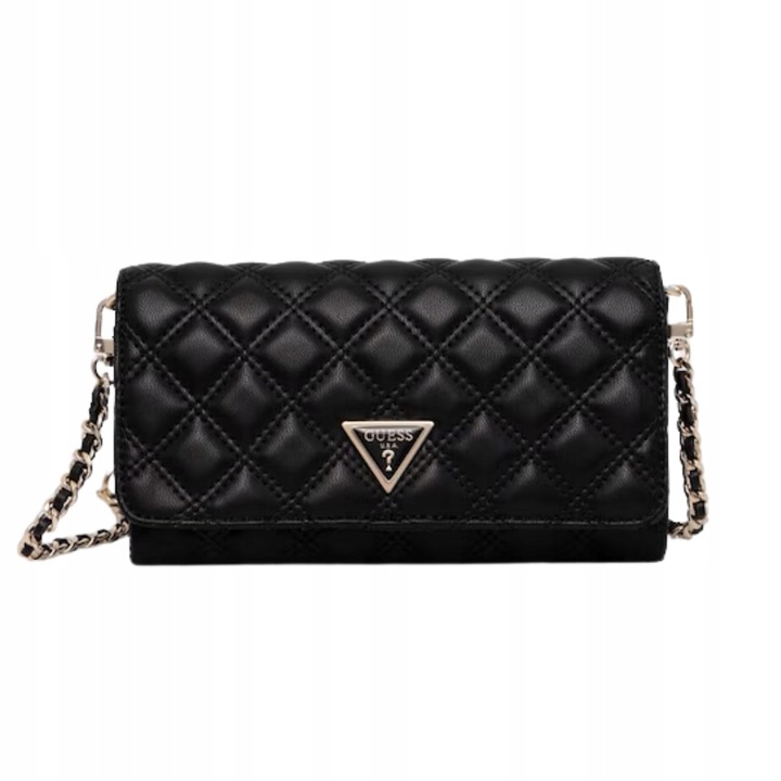 GUESS Czarna kopertówka damska Giully