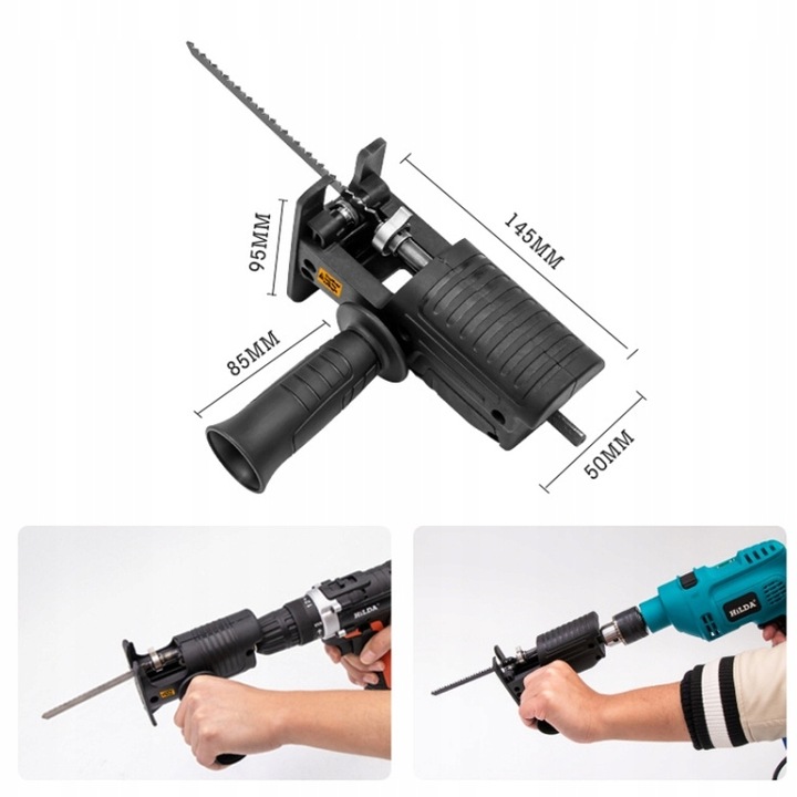 PRZYSTAWKA PIŁA SZABLASTA HILDA DO WIERTARKI WKRĘTARKI