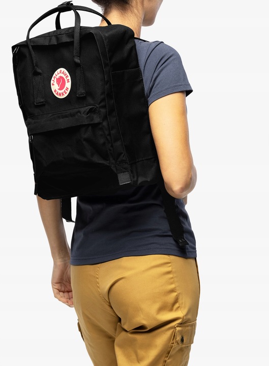 Fjallraven plecak miejski Fjällräven Kanken czarny