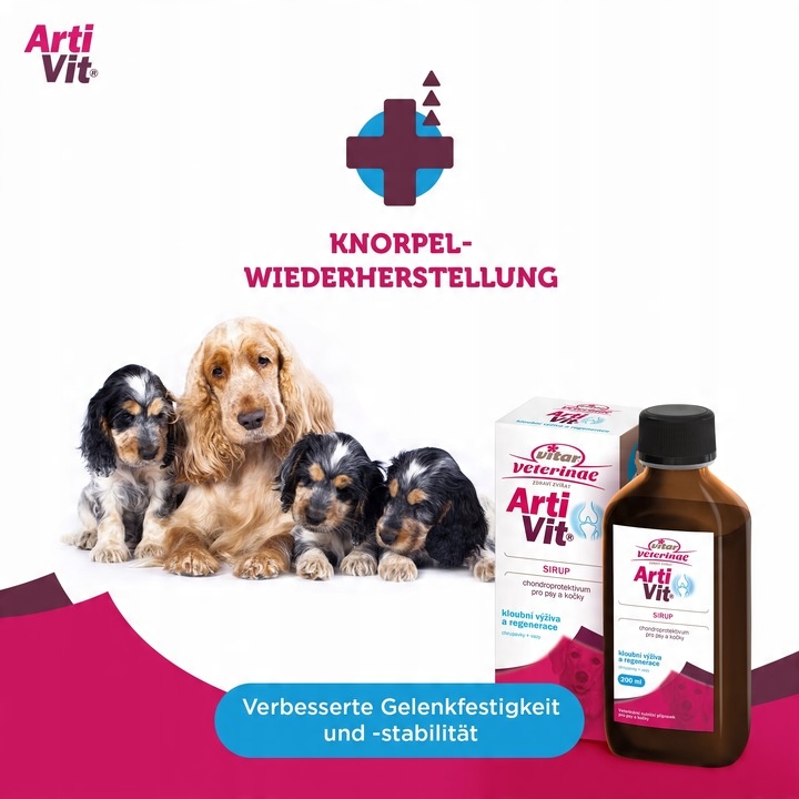 VITAR Veterinae ArtiVit Syrop 200 ml