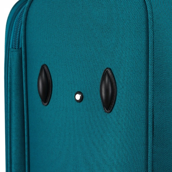 Walizka miękka na 4 kółkach ŚREDNIA pojemna solidna bagaż PETERSON