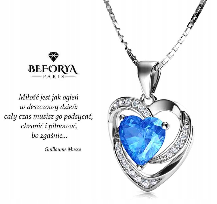 Srebrny Naszyjnik Srebro 925 Serce Łańcuszek Zawieszka dla Kobiety Grawer