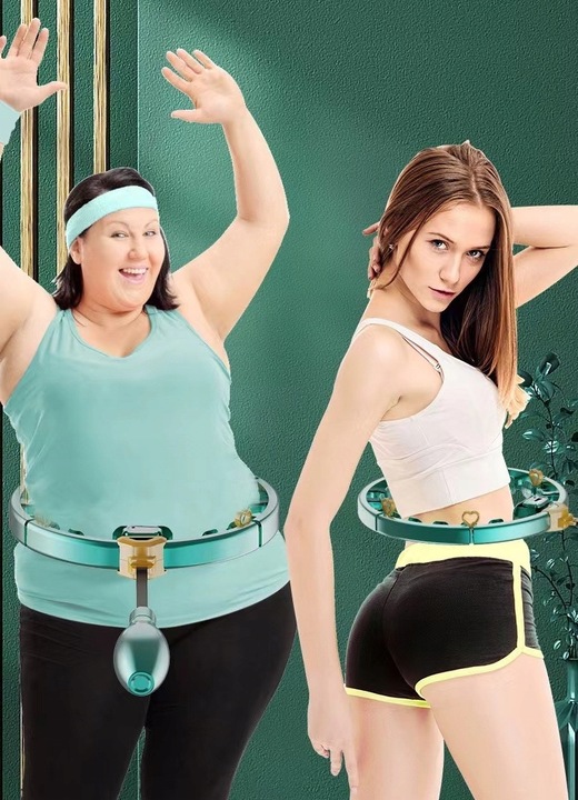 HULA HOP ODCHUDZAJĄCE Z OBCIĄŻNIKIEM I LICZNIKIEM SMART WYPUSTKAMI HULAHOP