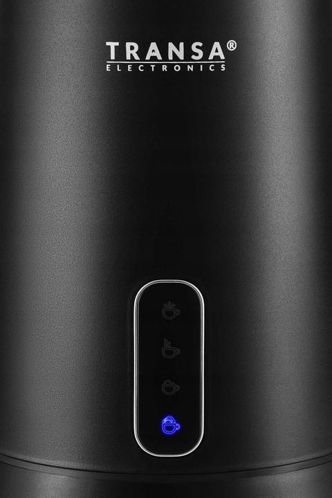 Spieniacz do mleka z PODGRZEWACZEM Czarny 4 TRYBY SPIENIANIA MLEKA 500W