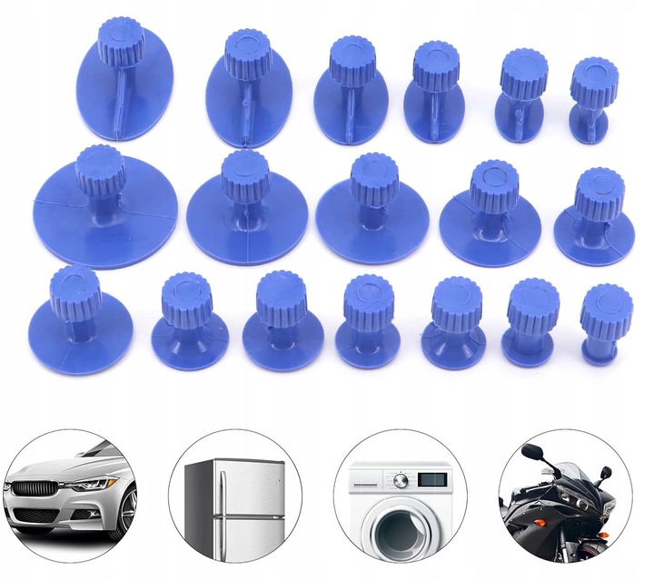 ZESTAW PDR PULLER DO USUWANIA WYCIĄGANIA WGNIECEŃ WGNIOTEK KAROSERII HIT !