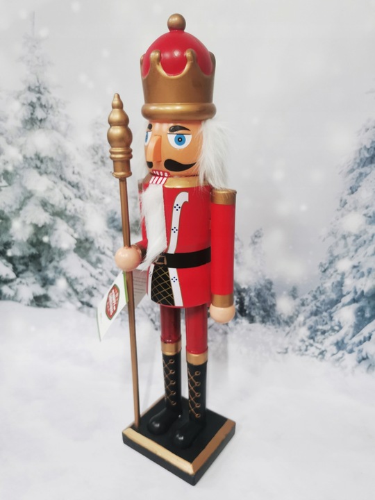 DZIADEK DO ORZECHÓW FIGURKA ŚWIĄTECZNA XXL 60 cm B