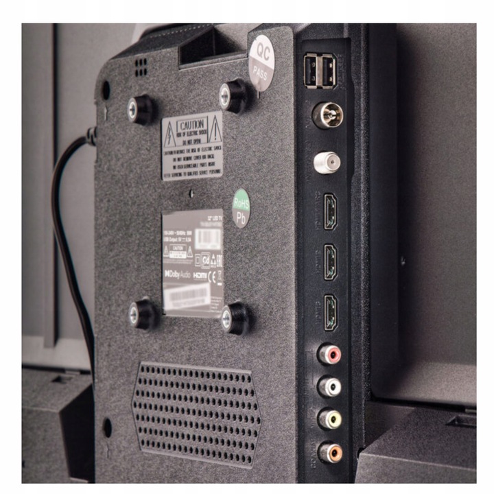 Telewizor LED 32" HD Ready USBx2 CI+ HDMIx3 Dolby Digital DVB-T2 H.265 HEVC