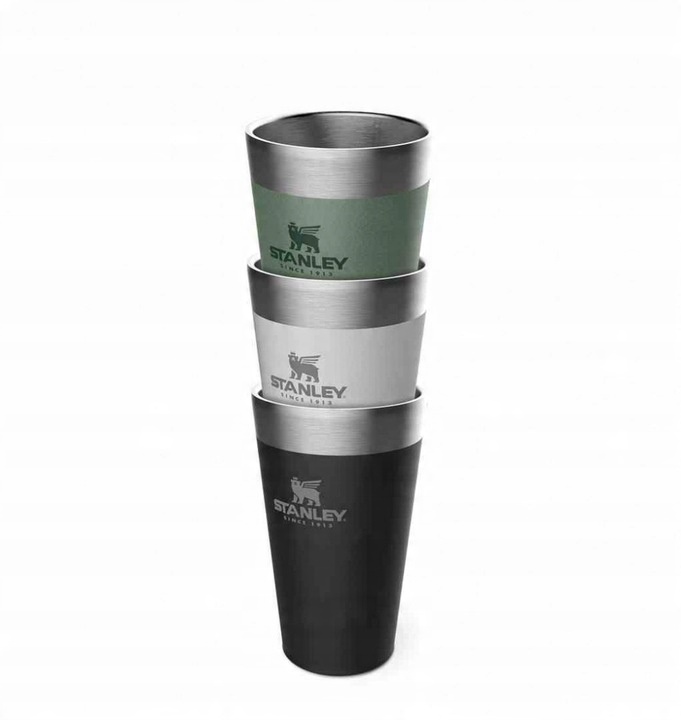 Kubek do piwa termiczny ADVENTURE -czarny 0.47L / Stanley
