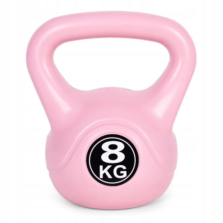 Kettlebell kettle 8 kg do ćwiczeń hantla kula odważnik obciążenie ciężar fi