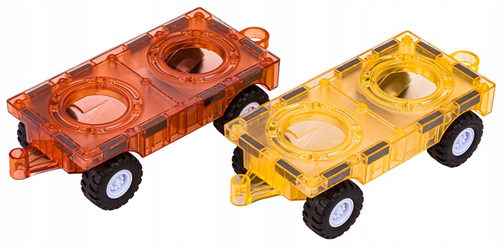 Klocki Magnetyczne Konstrukcyjne Panele Magnetic TILES Pojazdy Figury 100