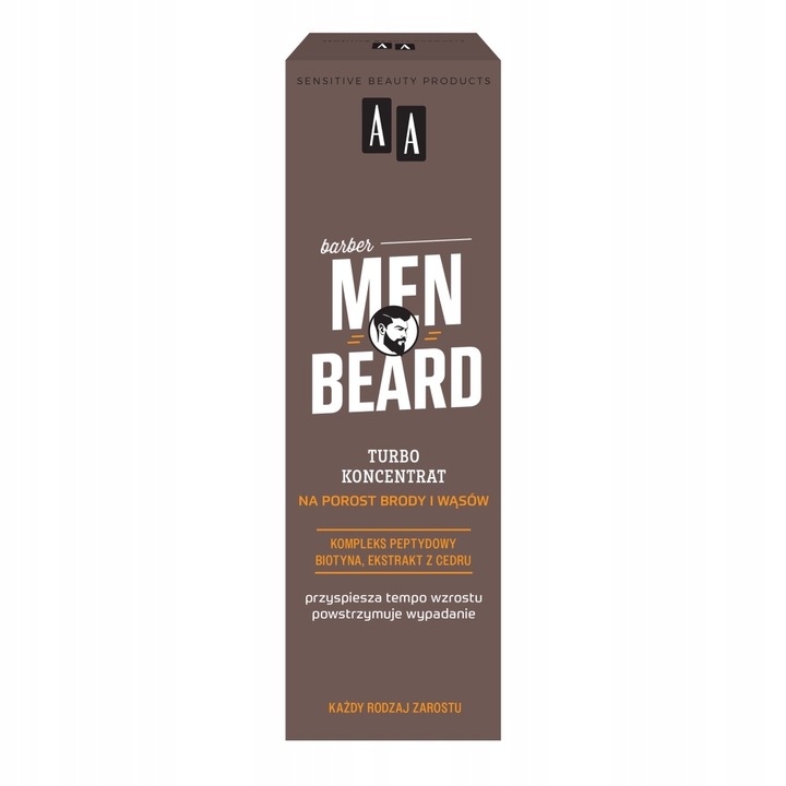 AA MEN Beard Turbo-koncentrat na porost brody i wąsów 30 ml