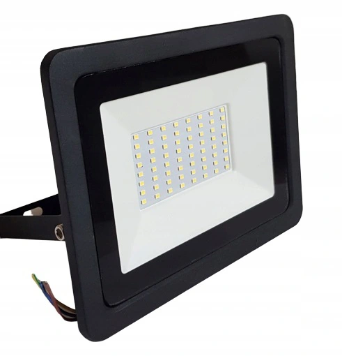 Halogen LED Naświetlacz Reflektor 50W IP65 Slim PREMIUM MOCNY SuperLED