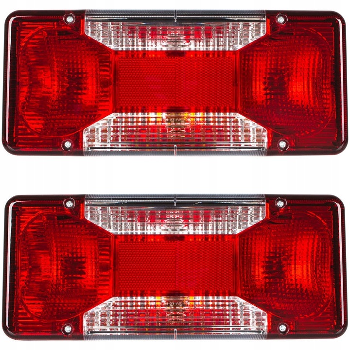 Lampa Tylna Lewa i Prawa Komplet 2 szt do Iveco Daily 2006-2014