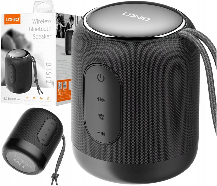 MOCNY GŁOŚNIK BLUETOOTH BEZPRZEWODOWY PRZENOŚNY BT