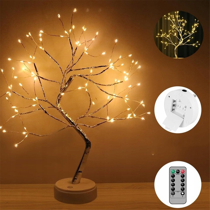 GAŁĄZKI ŚWIETLNE LED, 45 CM LAMPKA LED W KSZTAŁCIE GAŁĘZI LAMPKA CHOINKOWA