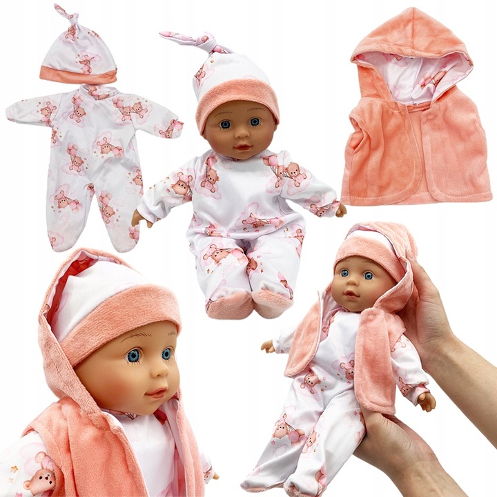 Lalka bobas jak żywa mówi interaktywna śpiewa uczy bajki 2 języki duża