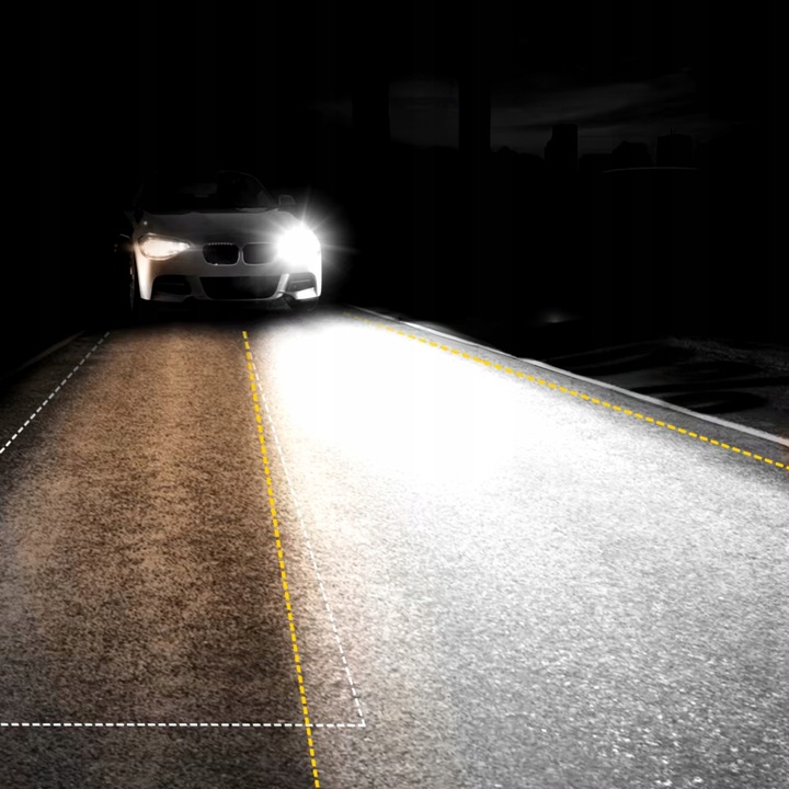 ŻARÓWKI H1 LED HOMOLOGACJA ŻARÓWKA H1 LED NAJMOCNIEJSZE H1 MOCNE CANBUS