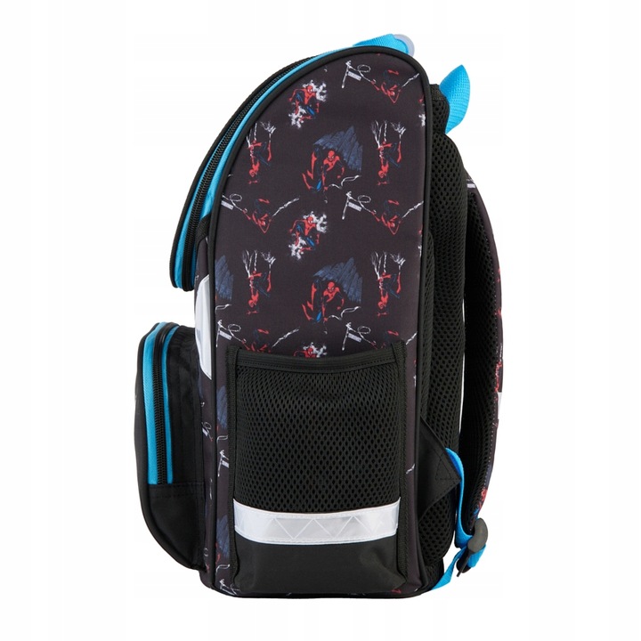 TORNISTER SZKOLNY SPIDER-MAN PASO DLA CHŁOPCA KLASA 1 2 3 MARVEL CZARNY